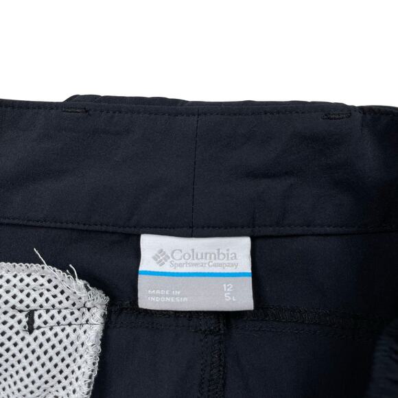 Columbia PFG Shorts Womens 12 x 5" Inseam Black Coral Point III UPF 50 Fishing - Picture 6 of 8